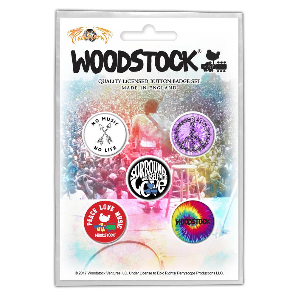 WOODSTOCK ウッドストック (映画公開 55周年 ) - Surround Yourself / バッジ - PGS
